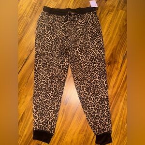 Leopard Print Pajama Pants